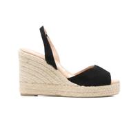 Manebí - Peep Toe Wedge Heel - - Shoes - Donna - Nero - 38 EU