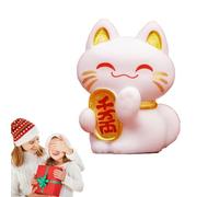 Maneki Neko Feng Shui - Gatto fortunato della fortuna, statuetta di gatto portafortuna Maneki Neko Feng Shui, statuette di gatto , ornamenti decorativi per la fortuna, personaggio animale