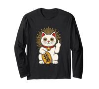 Maneki-Neko - Gatto Portafortuna Maglia a Manica