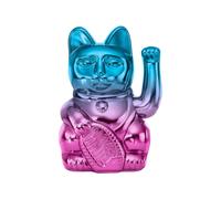 MANEKI NEKO PLAYER ONE SHINY BLUE/PINK LUCKY CAT MULTICOLOR