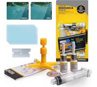 Manelord Auto Kit Riparazione Parabrezza con Resina Riparazione Parabrezza per Auto Parabrezza Chips e Cracks, Bulls-Eye, Ragnatela, Star-Shaped, Nicks, Mezzaluna