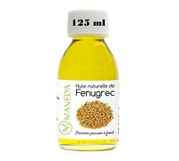 Manelya - Olio di fieno greco, 125 ml, 100% naturale e 100% puro