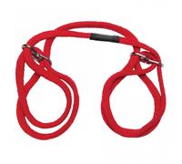 manette 100% Cotton Wrist or Ankle Cotton Cuffs Red