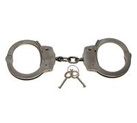 Manette, Acciaio Inox, con Groove di Sicurezza, Tasto 2
