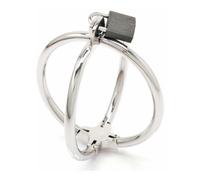 Manette bdsm a croce in acciaio inossidabile, Poids 0.434 Kg