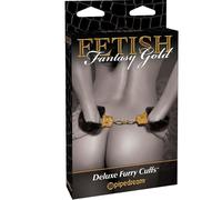 Manette BDSM con Pelliccia Fetish Fantasy Gold Deluxe