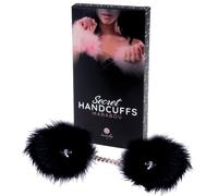 Manette BDSM con Piume Secretplay - Nero, per Principianti