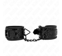 Manette BDSM da Polso Kink - Regolabili, Motivo Diamanti