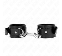 Manette BDSM da Polso Kink - Rivetti, Regolabile 17-28 cm