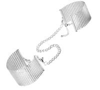 Manette BDSM Glamour Bijoux Désir Métallique - Rete Argento