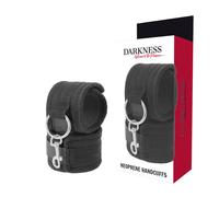 Manette BDSM in Neoprene Darkness - Regolabili, Morbide