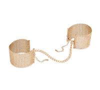 MANETTE DESIR IN RETE NERA METALLIZZATA ORO