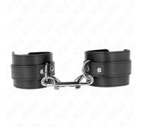 Manette BDSM Kink - Polsiere con Rivetti, 17-28 cm