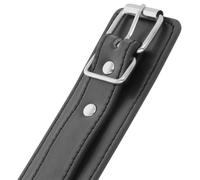 Manette bdsm nere a doppio gancio con scatto nascosto