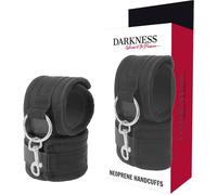Manette bondage Darkness nero regolabili fetish bdsm neoprene