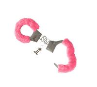 Manette con peluche rosa scherzo carnevale