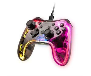 MANETTE DE JEU FILAIRE MARS GAMING MGP-C RGB (TRANSPARENT) NEW