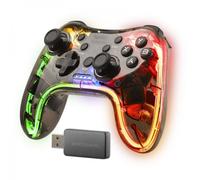 MANETTE DE JEU SANS FIL MARS GAMING MGP-24 RGB (TRANSPARENT) NEW