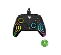 Turtle Beach Afterglow Wave Controller Gamepad RGB cablato nero - Con licenza per Xbox Series XS, Xbox One e Windows - Pulsanti programmabili, grilletti effetto Hall, controlli audio