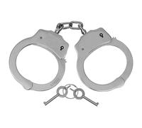 Manette in acciaio MFH Delux - Silver