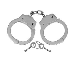 Manette in acciaio MFH Delux - Silver