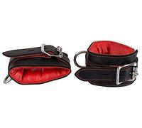 Manette in Pelle Nera e Rossa