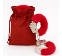 Manette Pelose Morbide e Resistenti - Manette Giocattolo divertenti per uso ludico e scenico, perfette come gadget regalo originale - Handcuffs leggere, pratiche e colorate per collezione o party