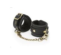 Manette da Polso "Bound to You" in Stile "Cinquanta Sfumature di Grigio" (Nero)