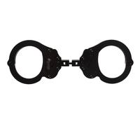 Manette snodate Alcyon in acciaio - Black