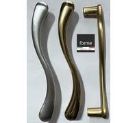MANETTONE MANIGLIONE PORTONE ESSE 265 mm ORO OTTONE SATINATO