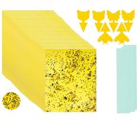 Manfa 54 Pezzi Trappole Appiccicose per Insetti, 20 15cm DIY Trappole Ades yel