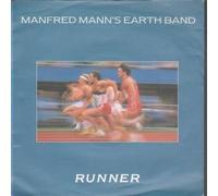MANFRED MANN'S EARTH BAND - RUNNER 7 INCH (7" VINYL 45) UK BRONZE 1983