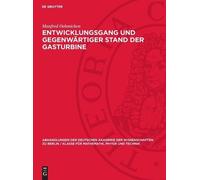 Manfred Oehmich Entwicklungsgang Und Gegenwärtiger Stand Der (Copertina rigida)