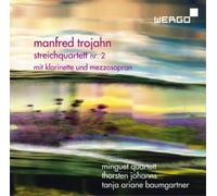 Manfred Trojahn Manfred Trojahn: Streichquartett Nr. 2 Mit Klarinette... (CD)