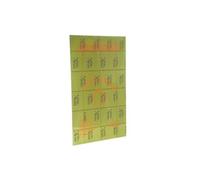 MANFREDI Lastra Safe-Crash per Cassetta Anti-Incendio Esterna 29x49cm, Multicolore, Standard
