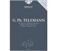 Manfredo Zimmermann Geor Trio Sonata for two Treble (Alto (Mixed Media Product)