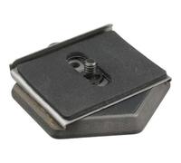 Manfrotto 030ARCH-14 Piastra Esagonale per Testa con Attaco da 1/4" e Allineamento a 90°, in Alluminio, Nero