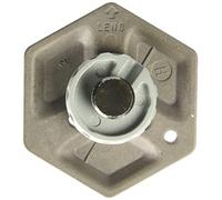 Manfrotto 030VHS - Piastra esagonale a sgancio rapido con perno di posizionamento VHS 1/4", sostituisce 3159