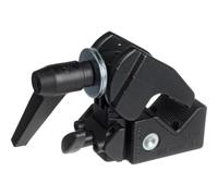 Manfrotto 035 Super Clamp Morsetto in Alluminio, Portata 15Kg | Accessorio Foto Versatile, Robusto, Chiusura Ergonomica, Movimeto Fluido, Presa forte sia su superfici piane che curve