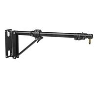 Manfrotto 098SHB variabile Short Wall Boom con variabile regolabile da 78,1 cm a 121,9 cm (nero)