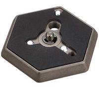 Manfrotto 130-14 Piastra per Testa Esagonale Attacco con Vite, Piatta da 1/4 Pol