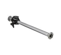 Manfrotto 131D - Braccio laterale per treppiedi con 2 teste su 90 gradi, argento, 62 x 10,4 x 7,9 cm