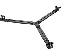 Manfrotto 165 Base a Stella per Treppiedi con Puntale Singolo, in Alluminio, Nero