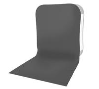 Manfrotto 192222 Rivestimento HiLite con Strascico, 1,8 m x 2,15 m (per 8867), Colore: Grigio