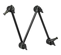 Manfrotto 196AB-3 Braccetto con 3 Sezioni in Alluminio, Nero