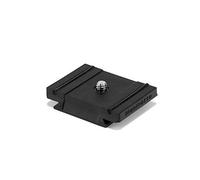 Manfrotto 200LT-PL-PRO, piastra per fotocamera in tecnopolimero leggero RC2 e compatibile con Arca, con impugnature in gomma, per compatto, specchi, DSLR