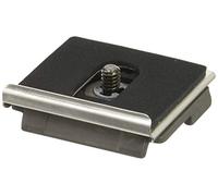 Manfrotto 200PLARCH-14 Accessorio per Testa Serie per Fotografia con Piastra Rettangolare 1/4" e Allineamento 90 Gradi, Grigio
