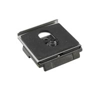 Manfrotto 200PLARCH-38 Accessorio per Testa Serie per Fotografia con Piastra Rettangolare 3/8" e Allineamento 90 Gradi, Grigio