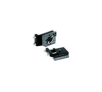 Manfrotto 200USS piastra universale anti Twist cannocchiale RC2 Connect System (nero)
