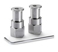 Manfrotto 244ADPT58 Adattatori Spigot (Argento)